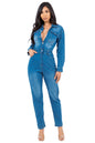 SEXY DENIM JUMPSUIT